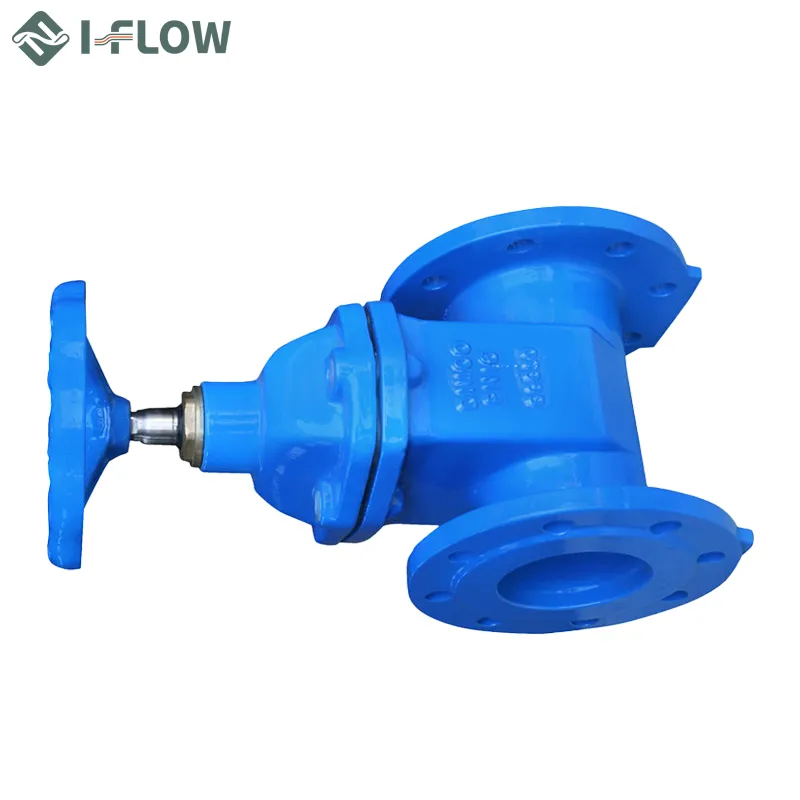 Double Flange Cast Iron Manual Gate Valve Price List Handwheel Wedge