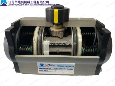 CE/ SGS/ ISO9001 DN52 Rack and Pinion Aluminum Pneumatic Actuator for Buttery Valve or Ball Valve