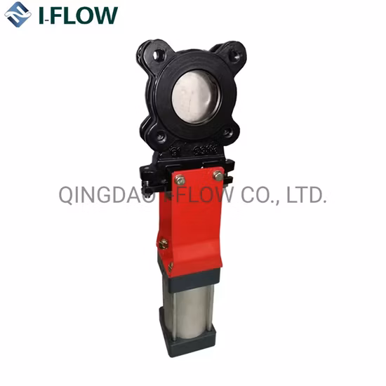 American Standard Manual Cast Iron Knife Gate Valve Handwheel Operation