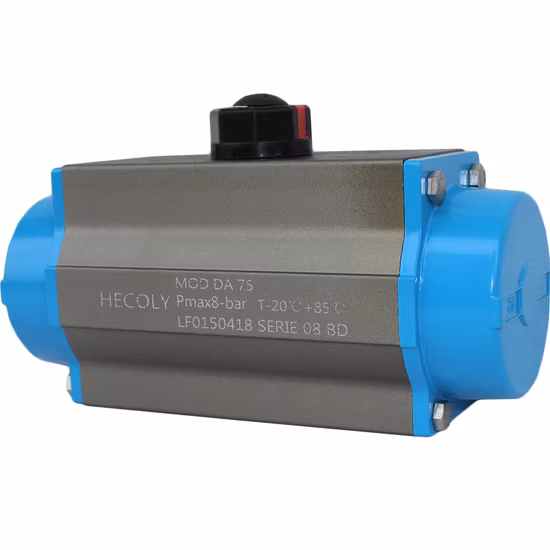 Spring Return and Double Acting Pneumatic Rack Pinion Actuator