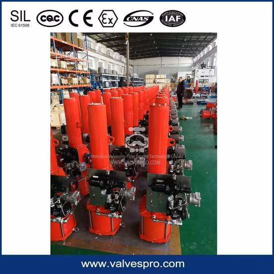 Cryogenic Scotch Yoke Pneumatic Actuator Can Be -60 Degrees Celsius