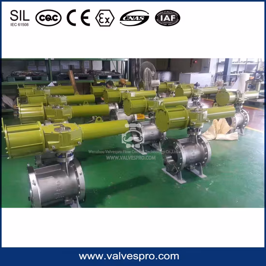 Cryogenic Scotch Yoke Pneumatic Actuator Can Be -60 Degrees Celsius