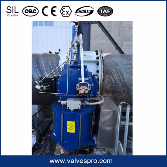 Cryogenic Scotch Yoke Pneumatic Actuator Can Be -60 Degrees Celsius