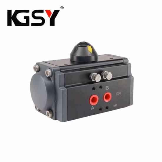 Aluminium Alloy Rotary Type Valve Pneumatic Actuator