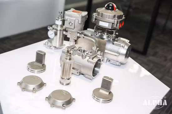 IP 68 CE/SGS/ISO9001 Alpha Rack and Pinion Pneumatic Actuator for Ball Valve