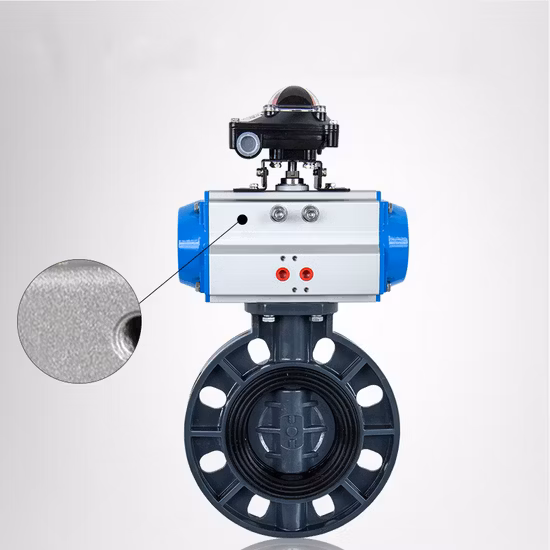 Air Operated Ball Valve Butterfly Valve Pneumatic Actuator