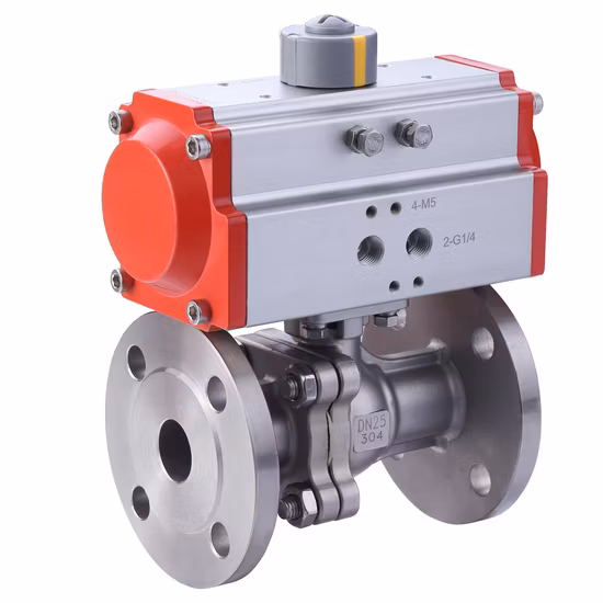 Spring Return Pneumatic Actuators for Butterfly Valve and Ball Valve